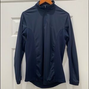 Adidas Quarter Zip, M, Navy Blue